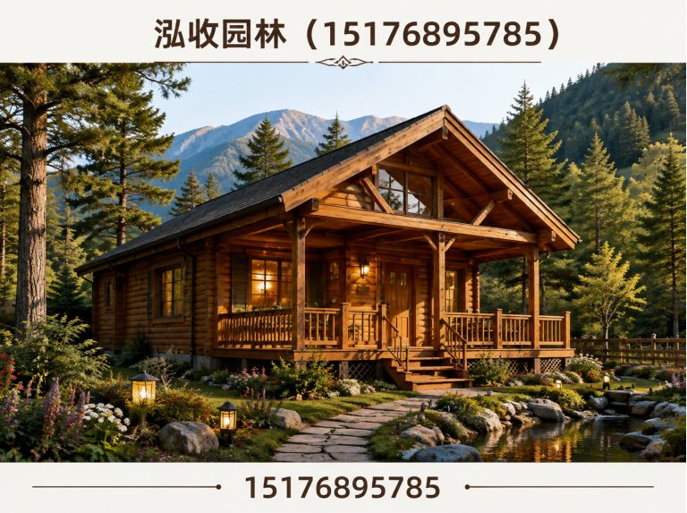 辽源防腐木展示图