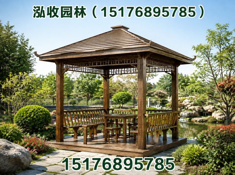 辽源京津冀防腐木工程展示图